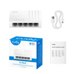 Cudy GS105U network switch Unmanaged Gigabit Ethernet (10/100/1000) White