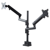 StarTech.com ARMDUALPIVOT monitor mount / stand 32" Desk Black