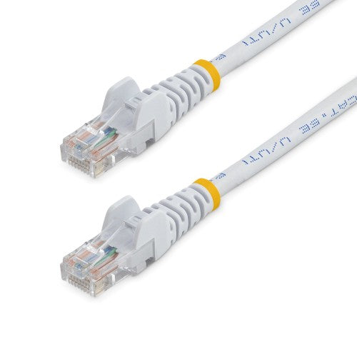 StarTech.com 6 ft White Snagless Category 5e (350 MHz) UTP Patch Cable networking cable 72" (1.83 m)