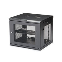 StarTech.com RK920WALM rack cabinet 9U Wall mounted rack Black