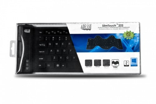 Adesso AKB-222UB keyboard USB QWERTY English Black