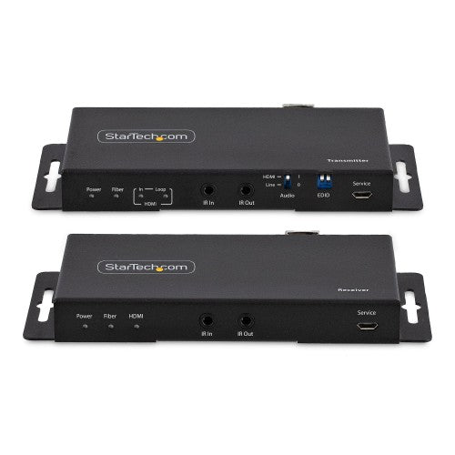 StarTech.com ST121HD20FXA2 AV extender AV transmitter & receiver Black