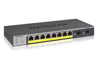 NETGEAR GS110TP Managed L2/L3/L4 Gigabit Ethernet (10/100/1000) Power over Ethernet (PoE) Gray