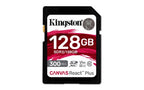 Kingston Technology Canvas React Plus 128 GB SD UHS-II Class 10