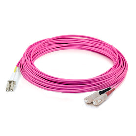 AddOn Networks ADD-SC-LC-7M9SMF-PK InfiniBand/fibre optic cable 275.6" (7 m) CMR Pink
