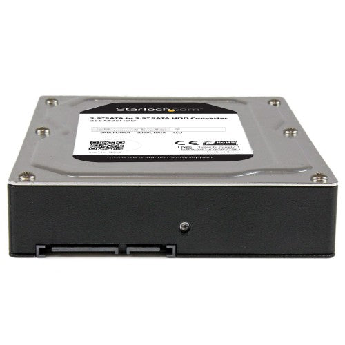 StarTech.com 25SAT35HDD drive bay panel 3.5" Storage drive tray Black, Silver