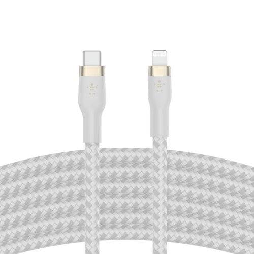 Belkin CAA011BT3MWH lightning cable 118.1" (3 m) White