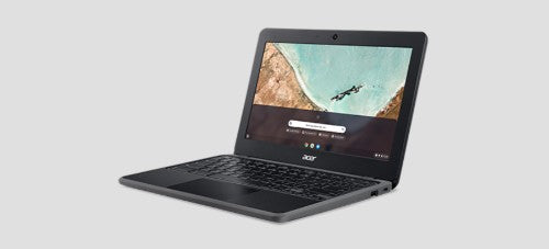 Acer Chromebook C722-K5VA ARM Cortex A73 11.6" HD 4 GB LPDDR4-SDRAM 32 GB Flash Wi-Fi 5 (802.11ac) ChromeOS Black