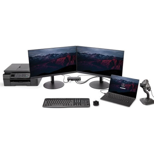 StarTech.com ST7300USB3B interface hub USB 3.2 Gen 1 (3.1 Gen 1) Type-B 5000 Mbit/s Black