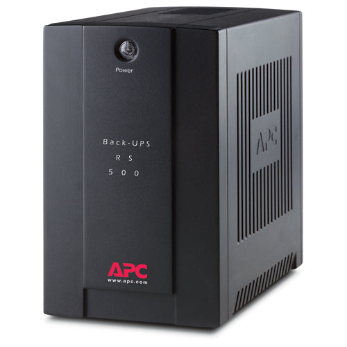 APC Back-UPS 500VA uninterruptible power supply (UPS) 0.5 kVA 300 W 4 AC outlet(s)