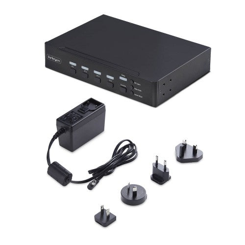 StarTech.com P4AD122M-KVM-SWITCH KVM switch Black