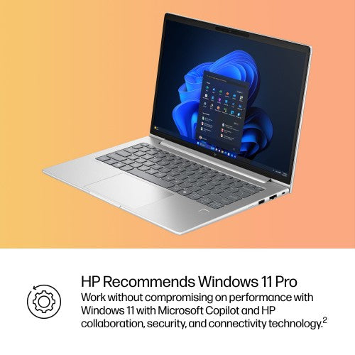 HP EliteBook 6 G1i AI PC Wolf Pro Security Edition Intel Core Ultra 5 225U Laptop 14" WUXGA 16 GB DDR5-SDRAM 512 GB SSD Wi-Fi 7 (802.11be) Windows 11 Pro Silver