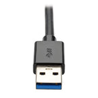 Tripp Lite P137-GHDV-V2-K video cable adapter 7.87" (0.2 m) Mini DisplayPort, USB 3.0 DVI/VGA/HDMI, RJ-45 Black