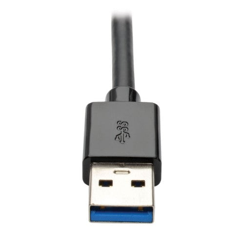 Tripp Lite P137-GHDV-V2-K video cable adapter 7.87" (0.2 m) Mini DisplayPort, USB 3.0 DVI/VGA/HDMI, RJ-45 Black