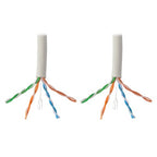 Tripp Lite N220-01K-WH networking cable White 12000" (304.8 m) Cat6