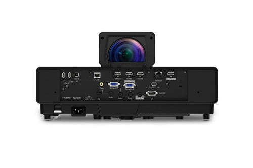 Epson PowerLite 805F data projector Ultra short throw projector 5000 ANSI lumens 3-Chip DLP WXGA (1366x768) Black