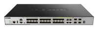 D-Link DGS-3630-28SC Managed L3 1U Black