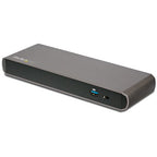 StarTech.com TB3DK2DPPD laptop dock/port replicator Wired USB 3.2 Gen 1 (3.1 Gen 1) Type-C Black, Gray