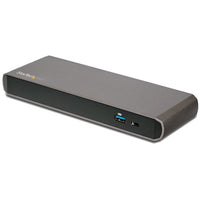 StarTech.com TB3DK2DPPD laptop dock/port replicator Wired USB 3.2 Gen 1 (3.1 Gen 1) Type-C Black, Gray