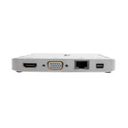 Tripp Lite U442-DOCK2-S laptop dock/port replicator Wired USB 3.2 Gen 2 (3.1 Gen 2) Type-C Silver