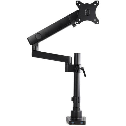 StarTech.com ARMPIVOT2USB3 monitor mount / stand 34" Desk Black