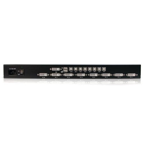 StarTech.com SV831DVIU KVM switch Rack mounting Black