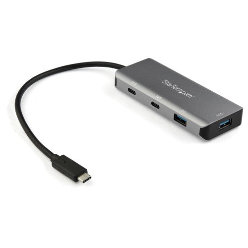 StarTech.com HB31C2A2CB interface hub USB 3.2 Gen 2 (3.1 Gen 2) Type-C 10000 Mbit/s Black, Gray