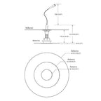 Wilson Electronics 314406 network antenna Omni-directional antenna N-type 7 dBi