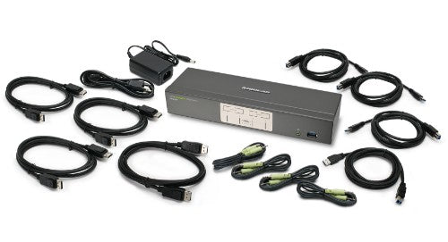iogear GCS1904 KVM switch Black