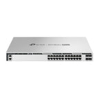 TP-Link Omada Pro S6500-24GP4XF network switch Managed L3 Gigabit Ethernet (10/100/1000) Power over Ethernet (PoE) 1U Gray