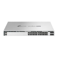 TP-Link Omada Pro S6500-24GP4XF network switch Managed L3 Gigabit Ethernet (10/100/1000) Power over Ethernet (PoE) 1U Gray