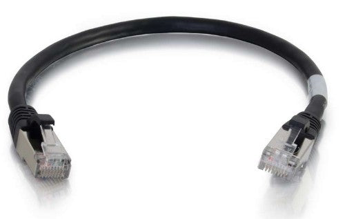 C2G 25ft. Cat6a RJ-45 networking cable Black 300" (7.62 m) S/FTP (S-STP)