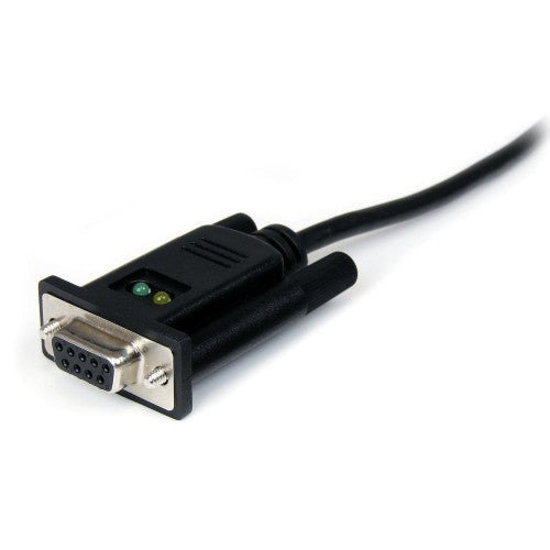 StarTech.com ICUSB232FTN serial cable Black 66.9" (1.7 m) USB Type-A DB-9