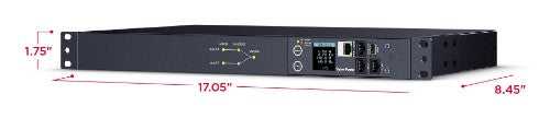 CyberPower PDU44002 power distribution unit (PDU) 10 AC outlet(s) 1U Black