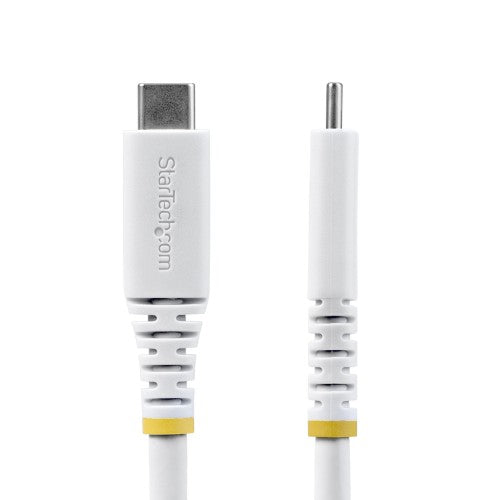 StarTech.com CC2M20GUSB4TPW USB cable USB4 Gen 2x2 78.7" (2 m) USB C White