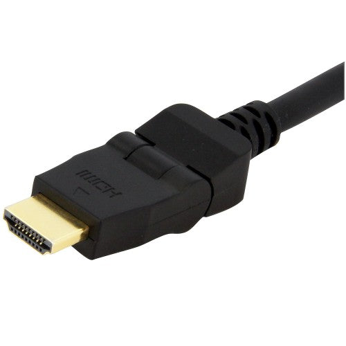 StarTech.com HDMIROTMM6 HDMI cable 70.9" (1.8 m) HDMI Type A (Standard) Black