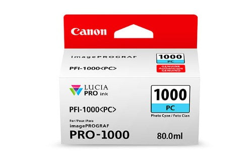 Canon PFI-1000 ink cartridge Original Photo cyan