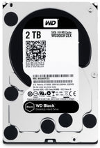 Western Digital WD_BLACK Black internal hard drive 2 TB 7200 RPM 64 MB 3.5" Serial ATA III