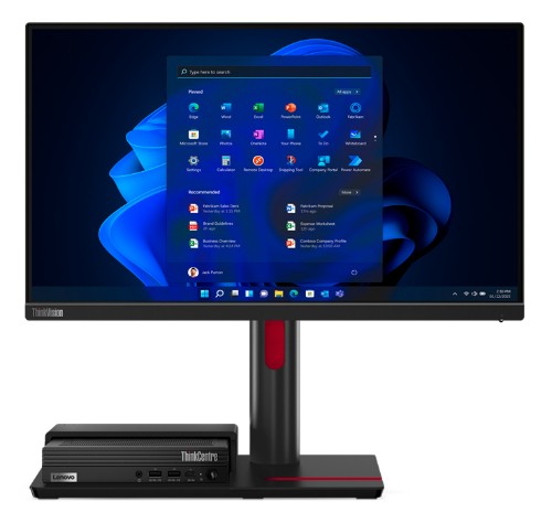 Lenovo ThinkCentre TIO Flex 22i LED display 21.5" 1920 x 1080 pixels Full HD Black
