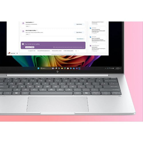 HP EliteBook 8 G1a Next Gen AI PC Wolf Pro Security Edition Copilot+ PC AMD Ryzen AI 7 PRO 350 Laptop 14" Touchscreen WUXGA 32 GB DDR5-SDRAM 512 GB SSD Wi-Fi 7 (802.11be) Windows 11 Pro Silver