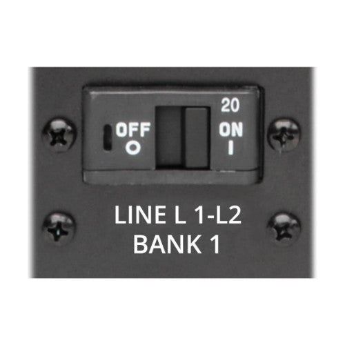 Tripp Lite PDU3EVSR10L2130 power distribution unit (PDU) 30 AC outlet(s) 0U Black