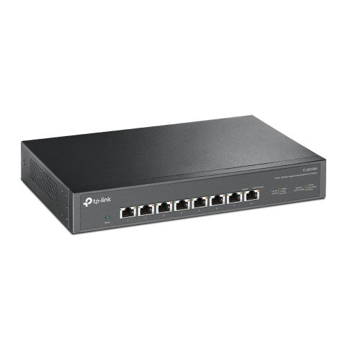 TP-Link TL-SX1008 network switch Unmanaged 10G Ethernet (100/1000/10000) 1U Black