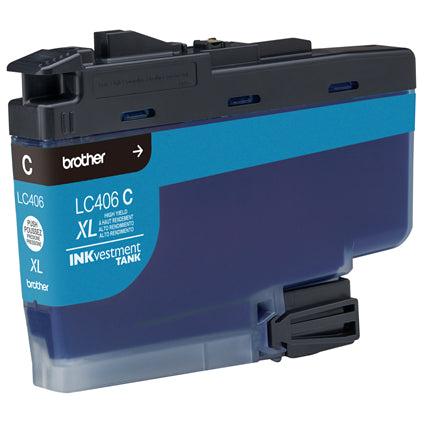Brother LC406XLCS ink cartridge 1 pc(s) Original High (XL) Yield Cyan