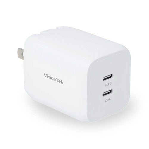 VisionTek 901536 mobile device charger Laptop, Smartphone, Tablet White AC Fast charging Indoor, Outdoor