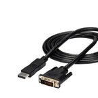 StarTech.com DP2DVIMM6 video cable adapter 70.9" (1.8 m) DisplayPort DVI-D Black