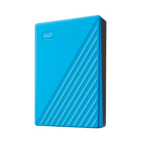 Western Digital My Passport external hard drive 5 TB USB Type-A 3.2 Gen 1 (3.1 Gen 1) Blue