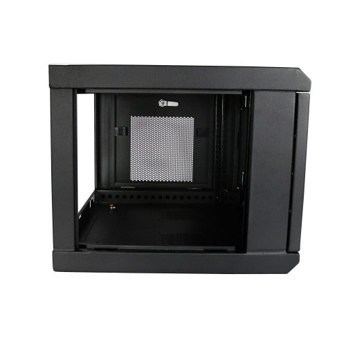 StarTech.com RK616WALM rack cabinet 6U Wall mounted rack Black