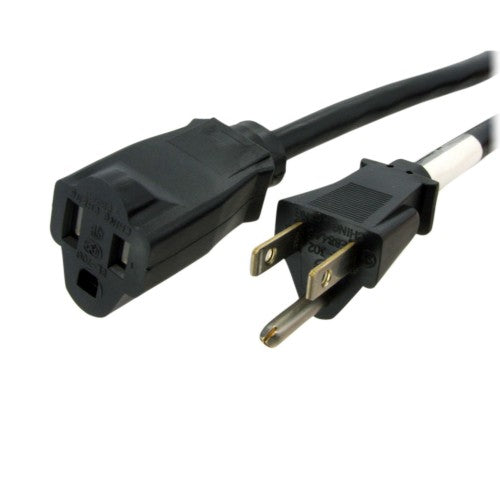 StarTech.com PAC1011410 power cable Black 120.1" (3.05 m) NEMA 5-15P NEMA 5-15R
