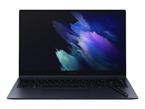Samsung Galaxy Book Pro 360 NP950QDB Intel® Core™ i7 i7-1165G7 Hybrid (2-in-1) 15.6" Touchscreen Full HD 8 GB LPDDR4x-SDRAM 512 GB SSD Wi-Fi 6 (802.11ax) Windows 11 Home Navy