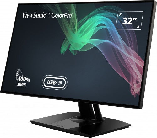 Viewsonic VP Series 3268A-4K computer monitor 32" 3840 x 2160 pixels 4K Ultra HD LED Black